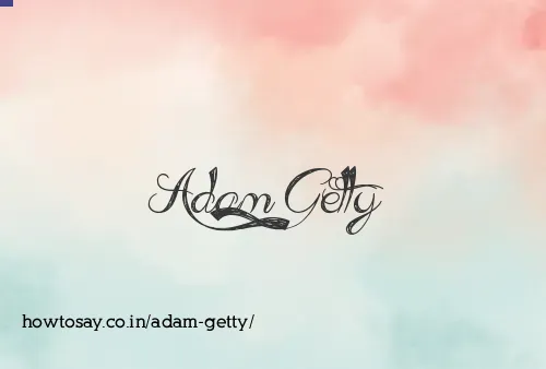 Adam Getty