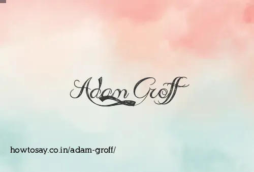 Adam Groff