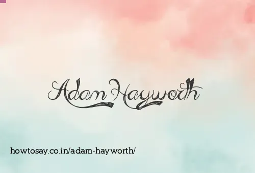 Adam Hayworth