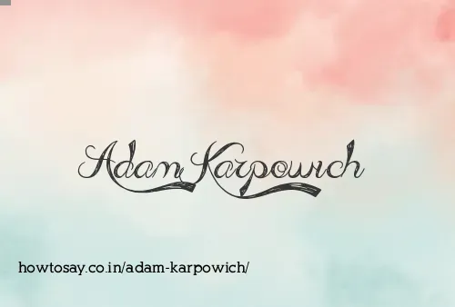 Adam Karpowich