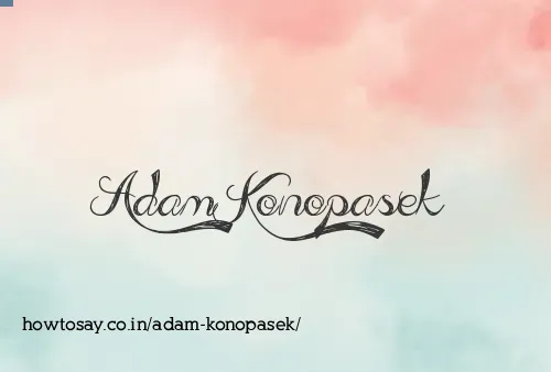 Adam Konopasek