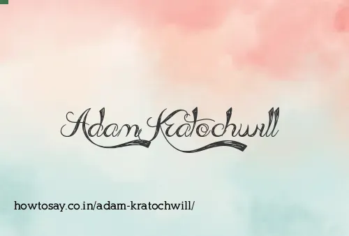 Adam Kratochwill