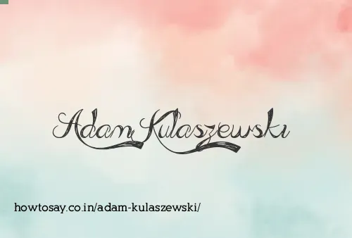 Adam Kulaszewski