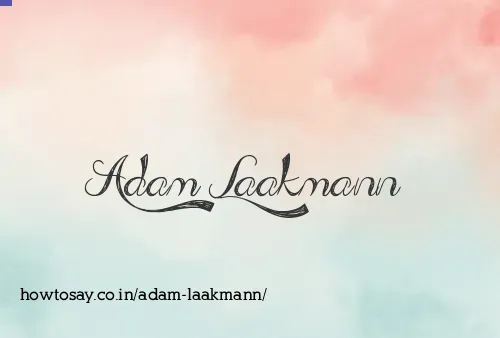 Adam Laakmann