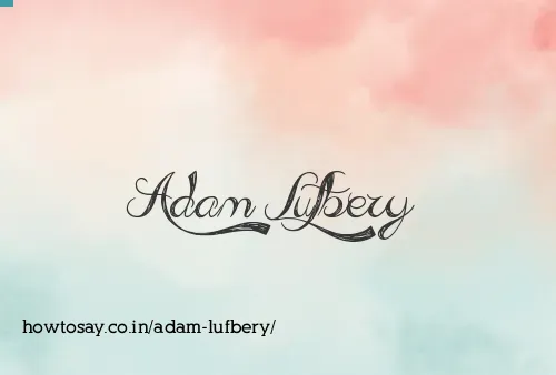 Adam Lufbery