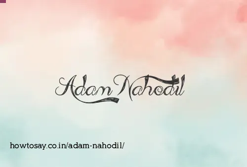 Adam Nahodil