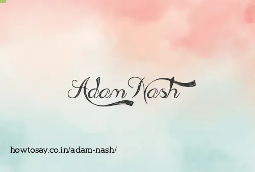 Adam Nash