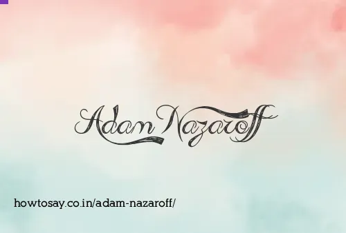 Adam Nazaroff