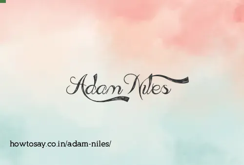 Adam Niles