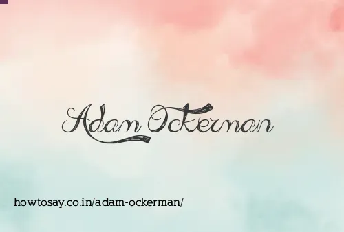 Adam Ockerman