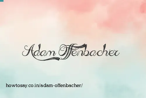 Adam Offenbacher