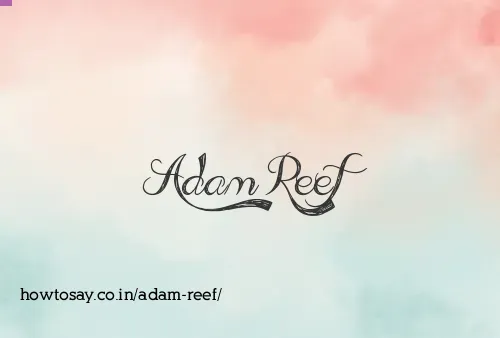 Adam Reef