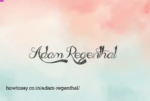 Adam Regenthal