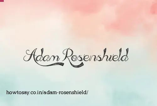 Adam Rosenshield