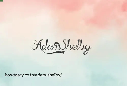 Adam Shelby
