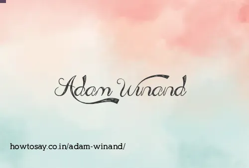 Adam Winand