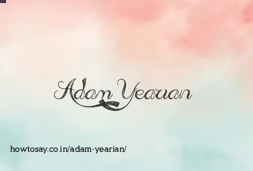 Adam Yearian