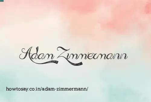 Adam Zimmermann