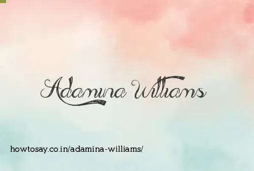Adamina Williams