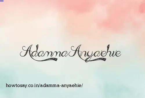 Adamma Anyaehie