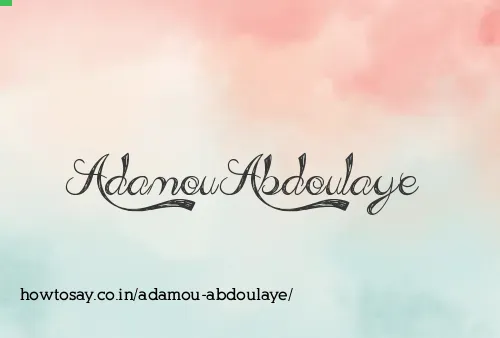 Adamou Abdoulaye