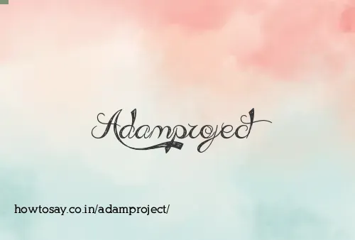Adamproject