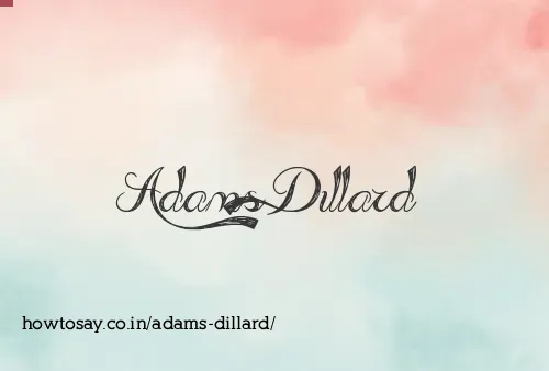 Adams Dillard
