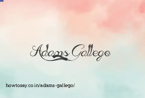 Adams Gallego