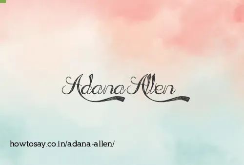 Adana Allen