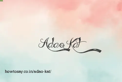 Adao Kat