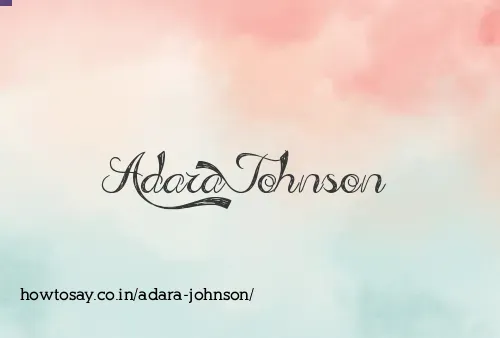 Adara Johnson