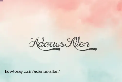 Adarius Allen