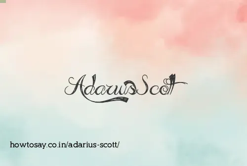 Adarius Scott
