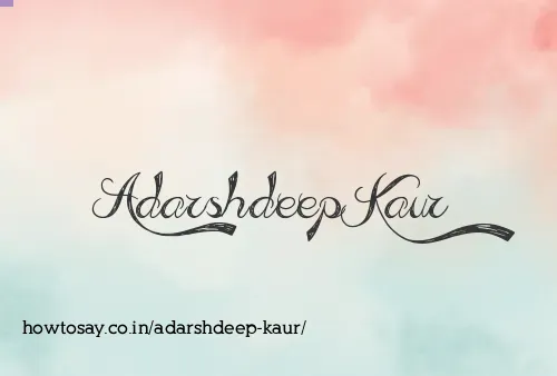 Adarshdeep Kaur