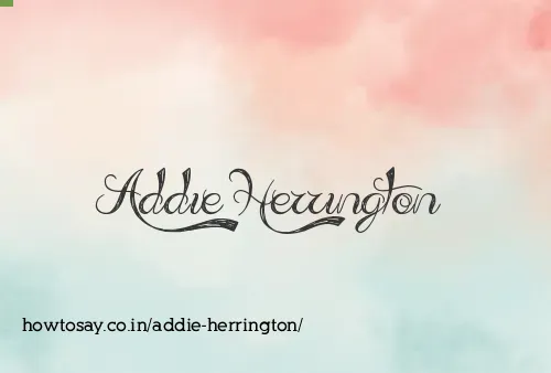 Addie Herrington