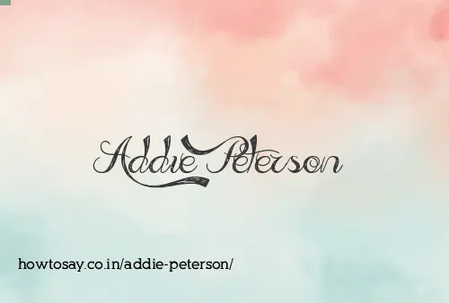 Addie Peterson