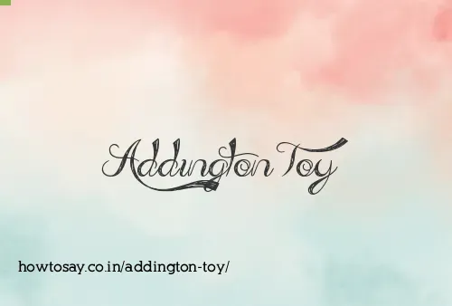 Addington Toy