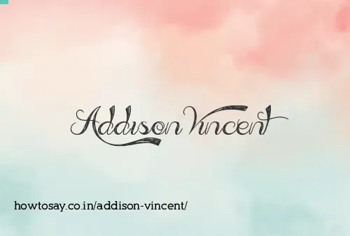 Addison Vincent