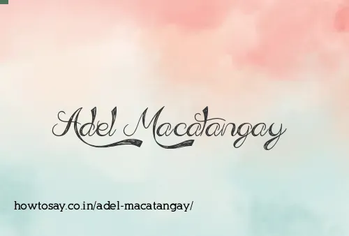 Adel Macatangay