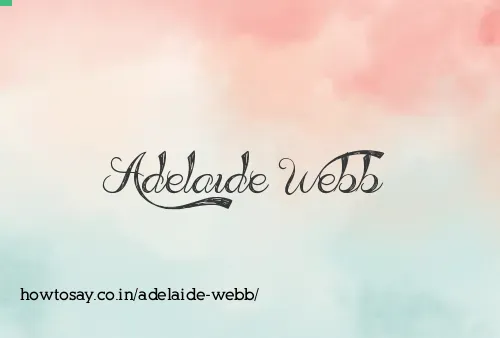 Adelaide Webb