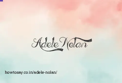 Adele Nolan