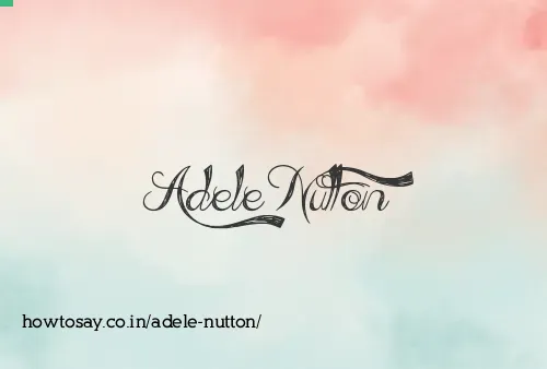 Adele Nutton
