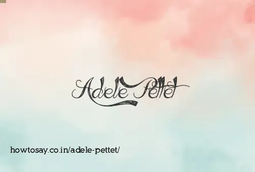 Adele Pettet