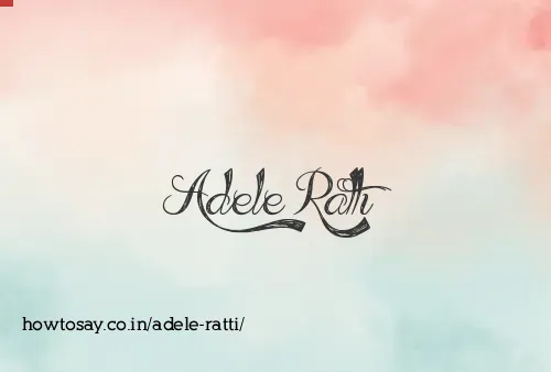 Adele Ratti