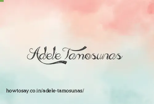 Adele Tamosunas