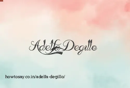 Adelfa Degillo