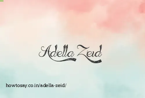 Adella Zeid