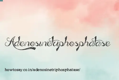 Adenosinetriphosphatase
