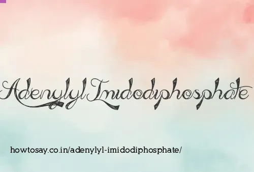 Adenylyl Imidodiphosphate