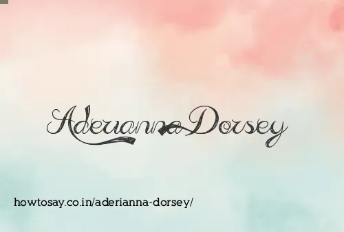 Aderianna Dorsey